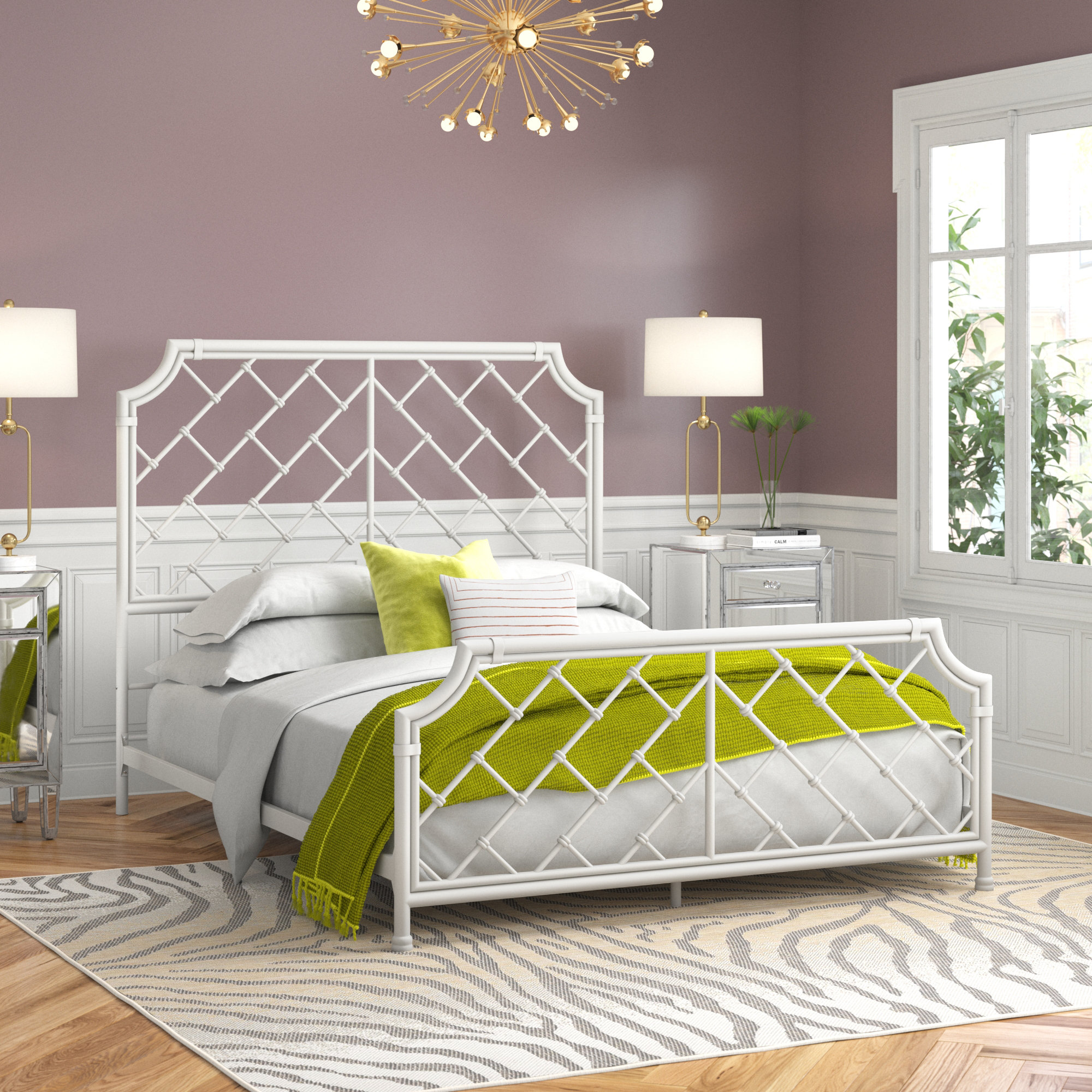 ベッドフレーム ACME FURNITURE / GRANDVIEW BED QUEEN Amazon.com: ACME Furniture Queen Bed, Velvet and Antique
